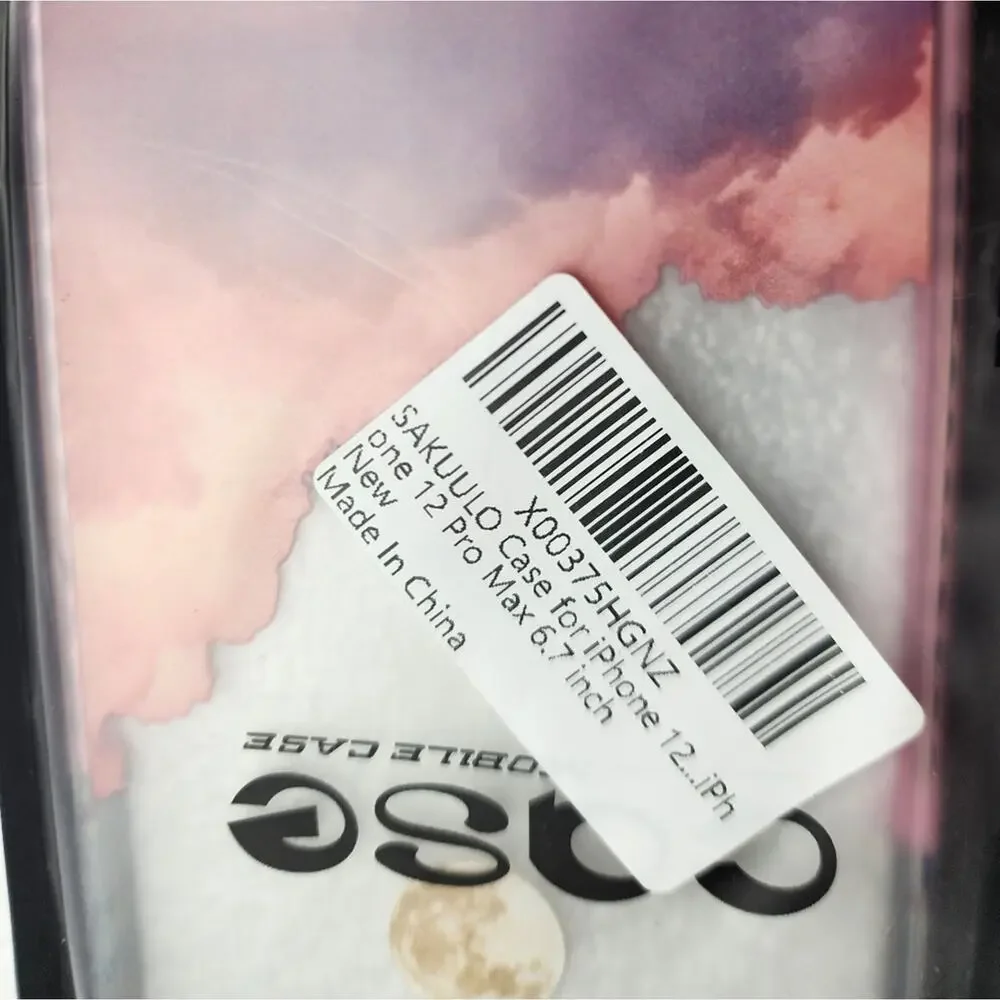 IPhone 12 Pro‎ Max Phone Case Cover New in Package 23 Orange Purple Lavender